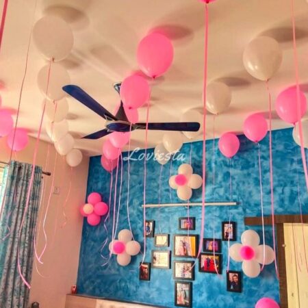 Balloon Decoration At Home