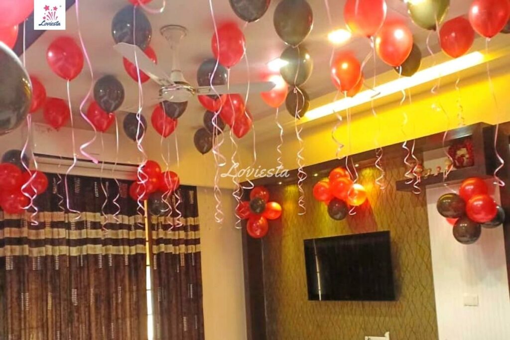 Balloon Decoration Surprise For Home in Bangalore - 1499/-Rs
