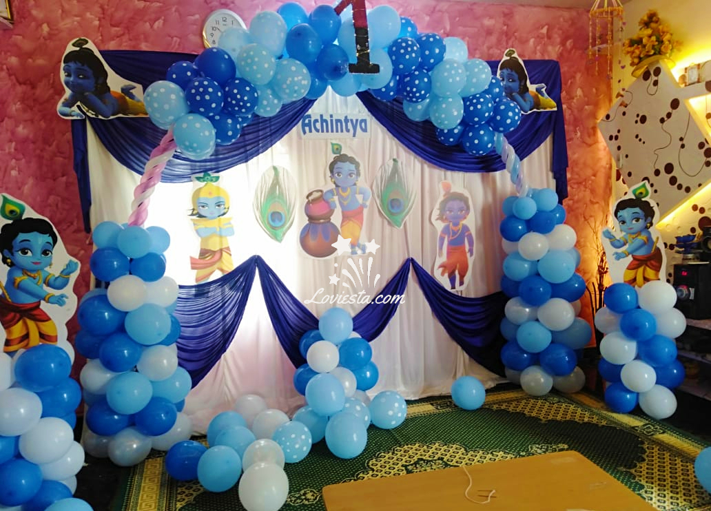 Blue Birthday Party Decorations, Happy Birthday Nigeria | Ubuy