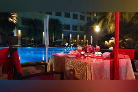 Poolside Candlelight Dinner Hyderabad