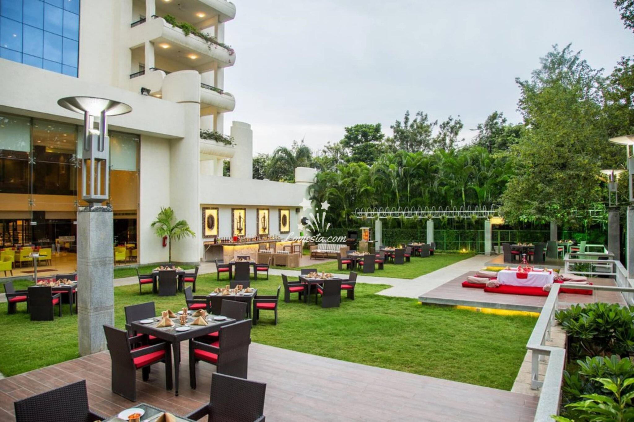Outdoor Candlelight Dinner At Ellaa Hotel Gachibowli, Hyderabad