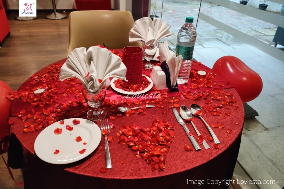 Romantic Indoor Candlelight Dinner Whitefield Bangalore
