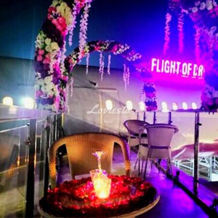 Romantic Dinner On Airplane Wing, Sector 59, Gurugram