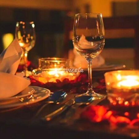 Romantic Candlelight Dinner.