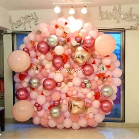 Cute Pastel Balloon Ring Decoration