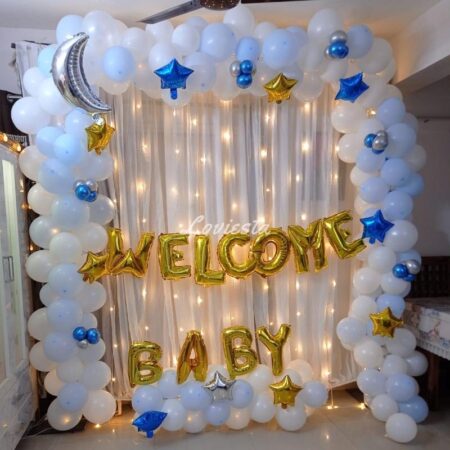 Sparkling Welcome Baby Decoration