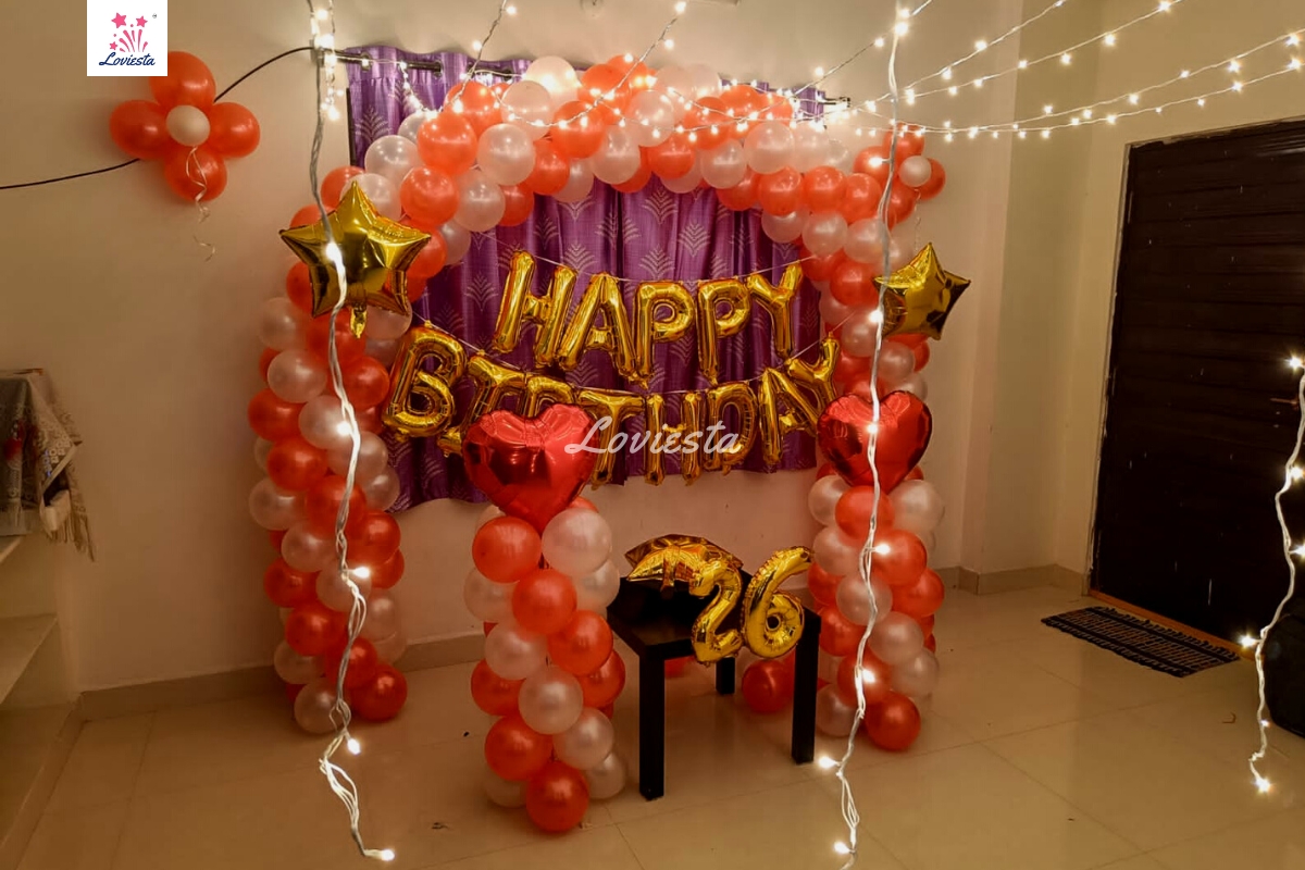 Balloon Arch Decoration For Birthday Loviesta