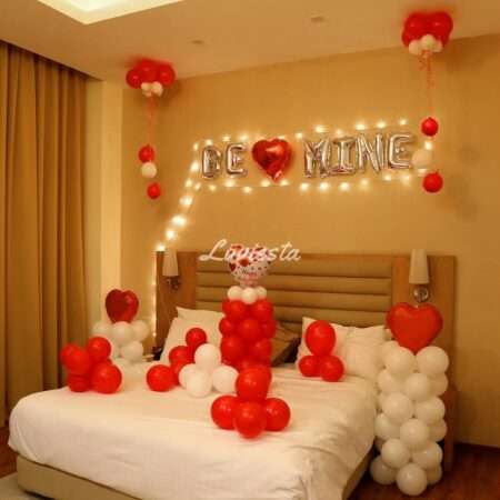 Be Mine Proposal Decoration At Home