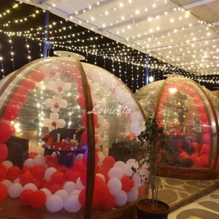Romantic Dinner Date Inside Glass Dome, HSR Layout, Bengaluru