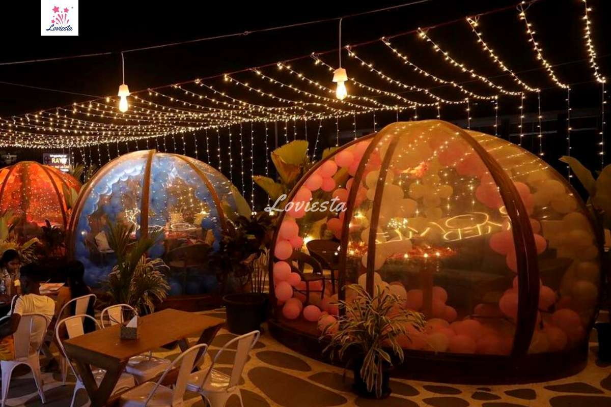 Romantic Dinner Inside Glass Dome, Koramangala, Bengaluru
