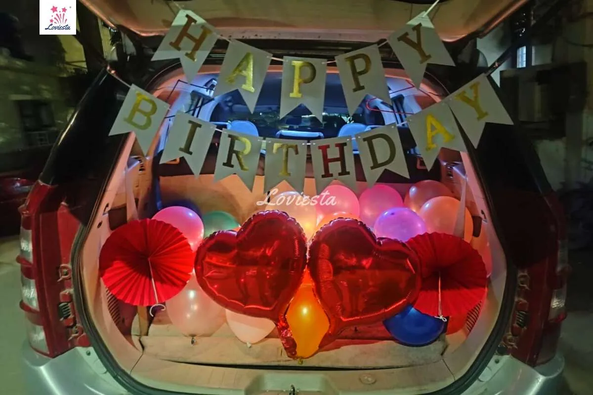 Led Balloon Car Boot Decoration