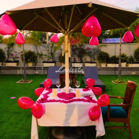 Private Open Air Candlelight Dinner At Kapashera New Delhi