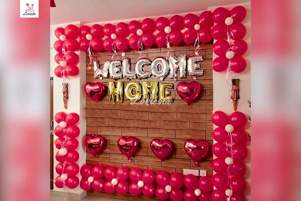 Welcome Theme Decoration at Home