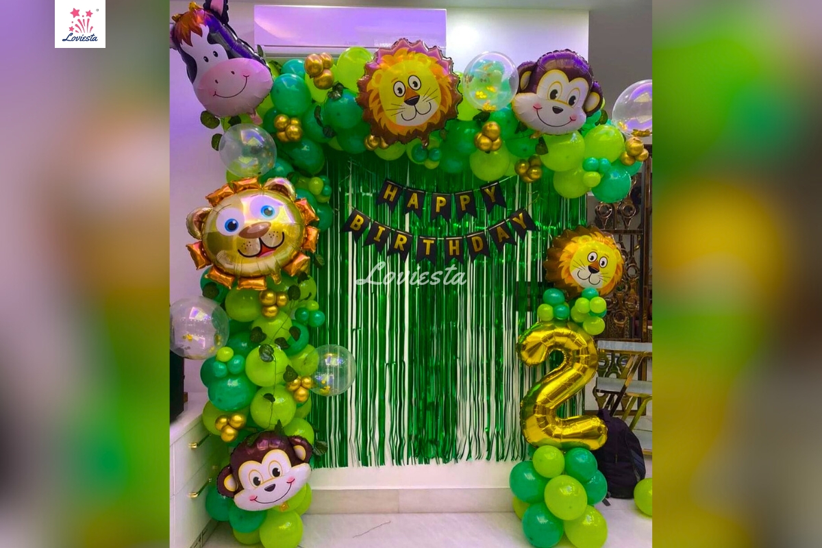 Jungle Theme Decoration At Home