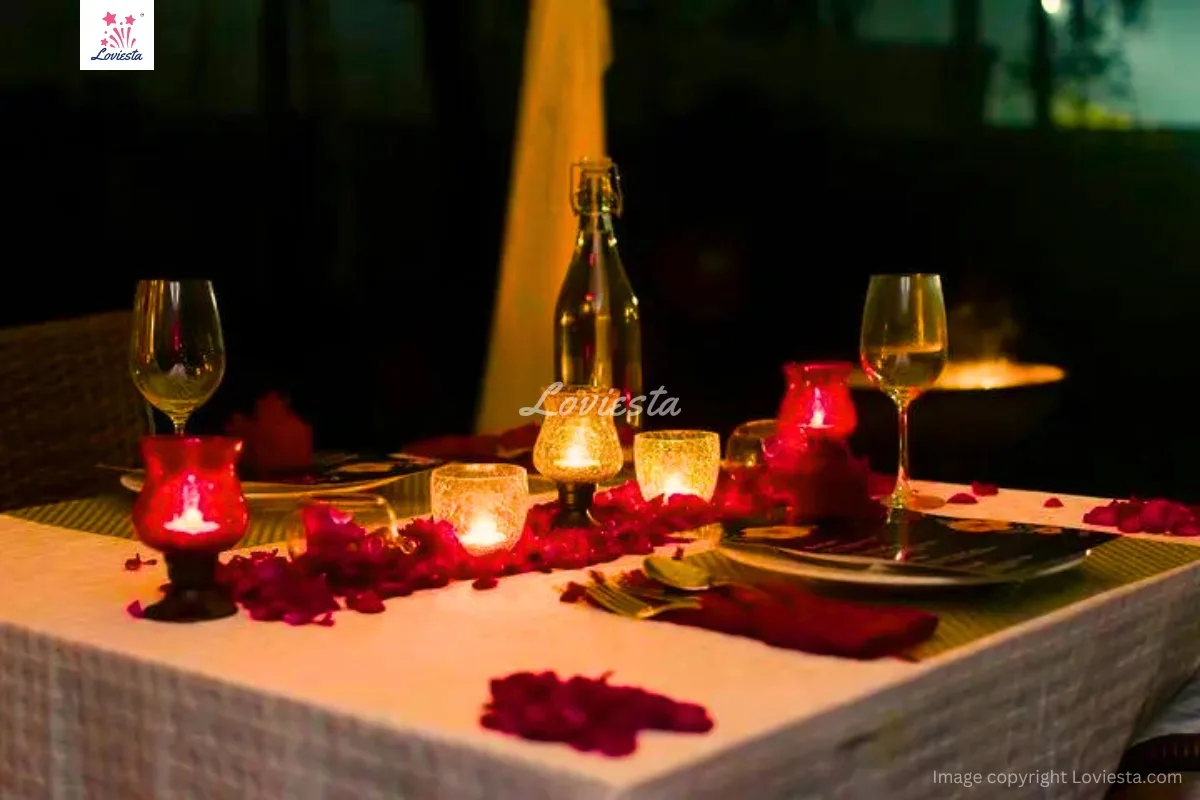 Valentine's Outdoor Candlelight Dinner In Aerocity, New Delhi